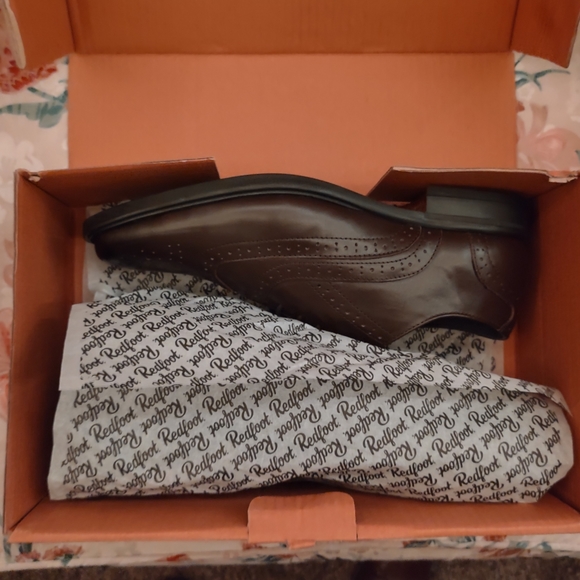 Redfoot Neville Wingtip Oxford Shoes (Brown) size 10 - Picture 10 of 11